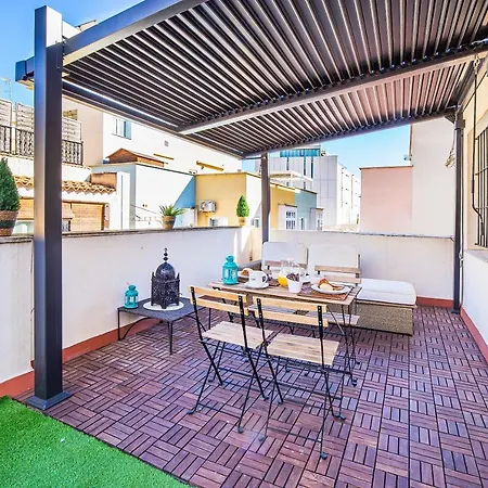 Anfiteatro Romano V, ATICO TERRAZA, PENTHOUSE TERRACE, SMART TV Cartagena Esterno foto